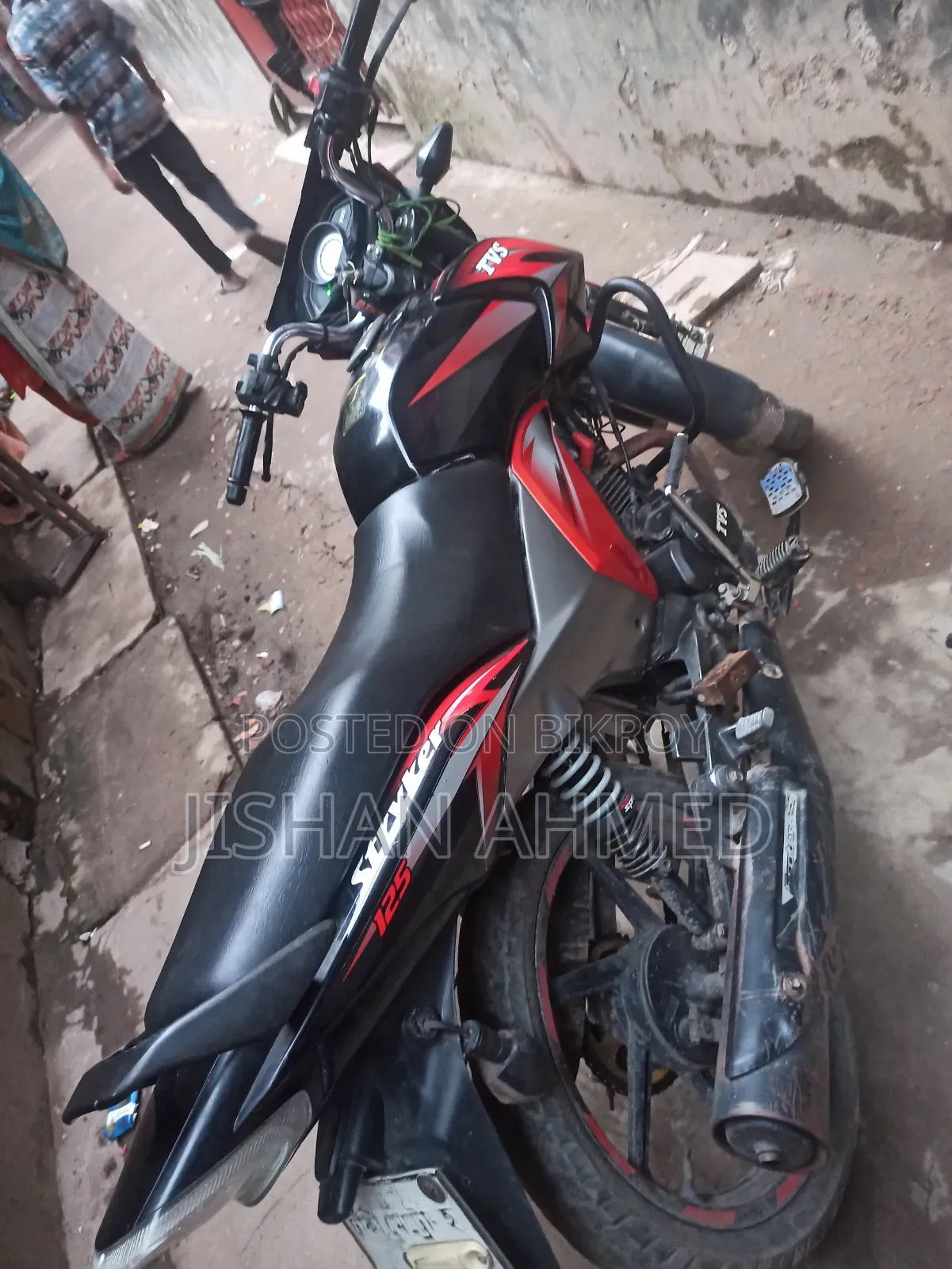 TVS Stryker 125 2017 Black