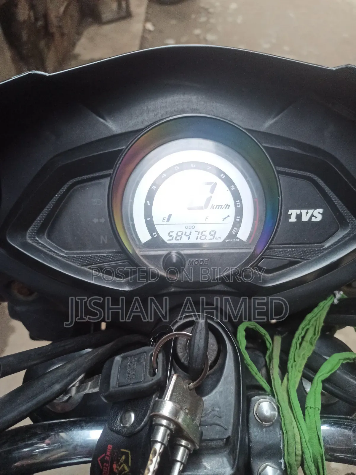 TVS Stryker 125 2017 Black
