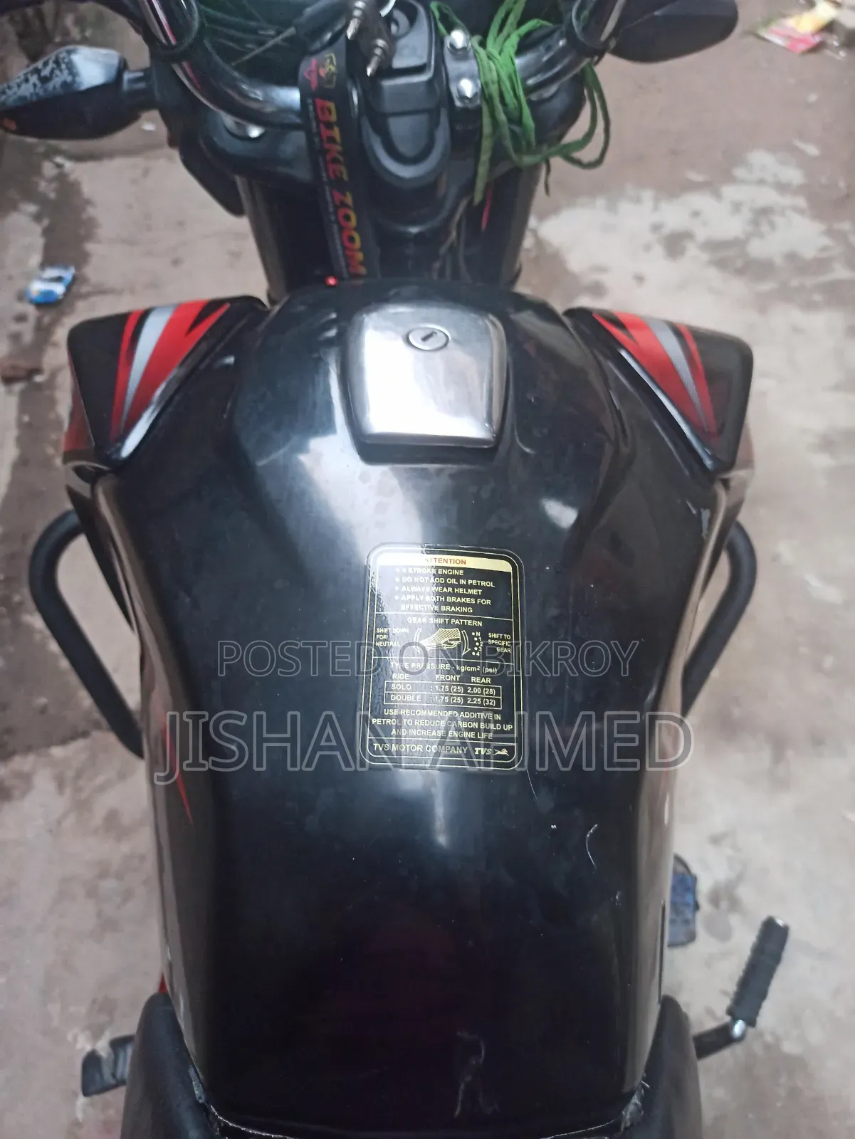 TVS Stryker 125 2017 Black