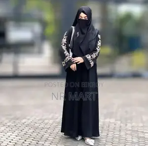 Ayesha Embroidery Burqa | Full Set