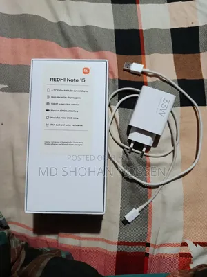 New Xiaomi Redmi Note 15 128 GB Black
