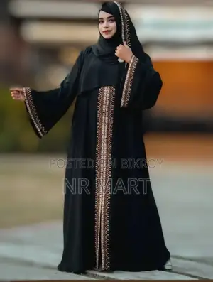 Zara Embroidery Burqa | Full Set