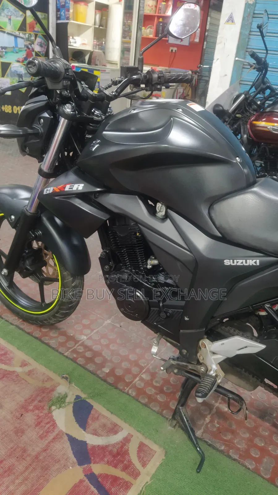 Suzuki Gixxer Monotone 2025 Black