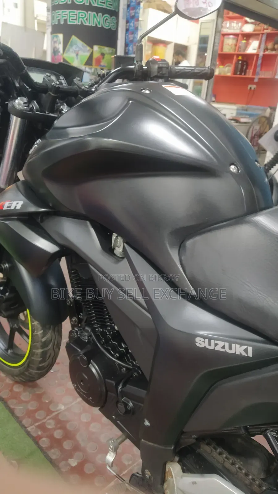 Suzuki Gixxer Monotone 2025 Black