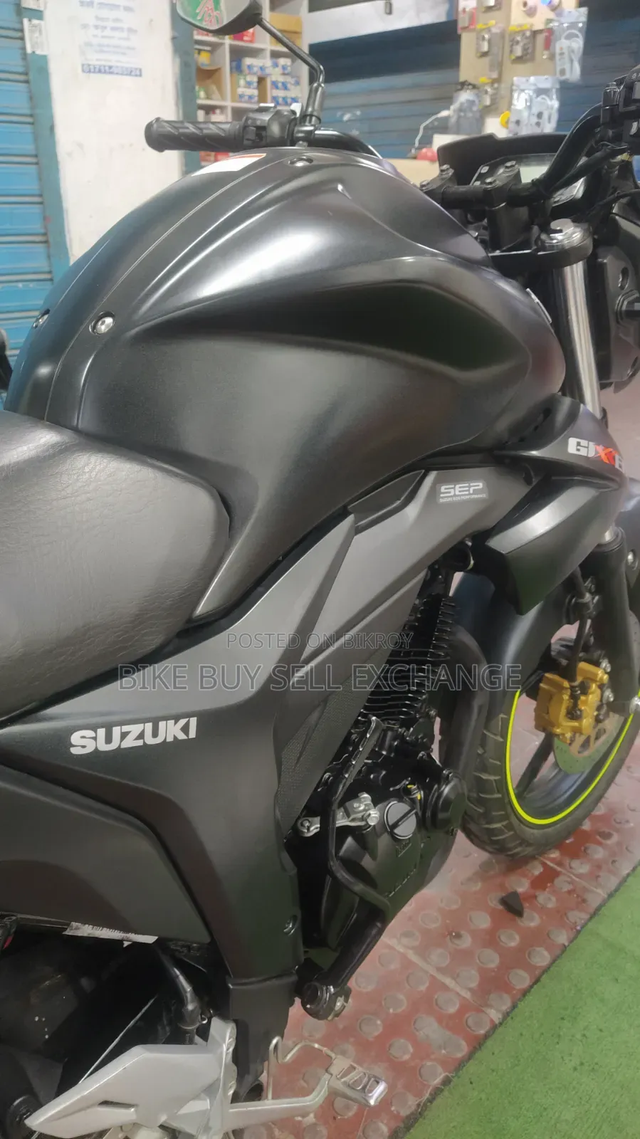 Suzuki Gixxer Monotone 2025 Black