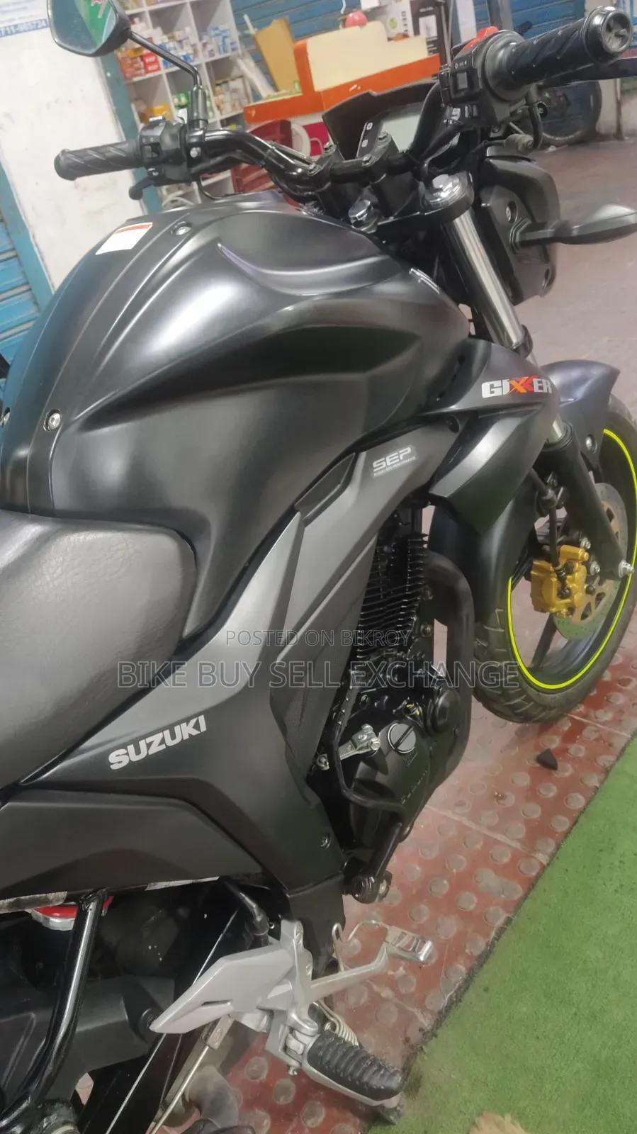 Suzuki Gixxer Monotone 2025 Black
