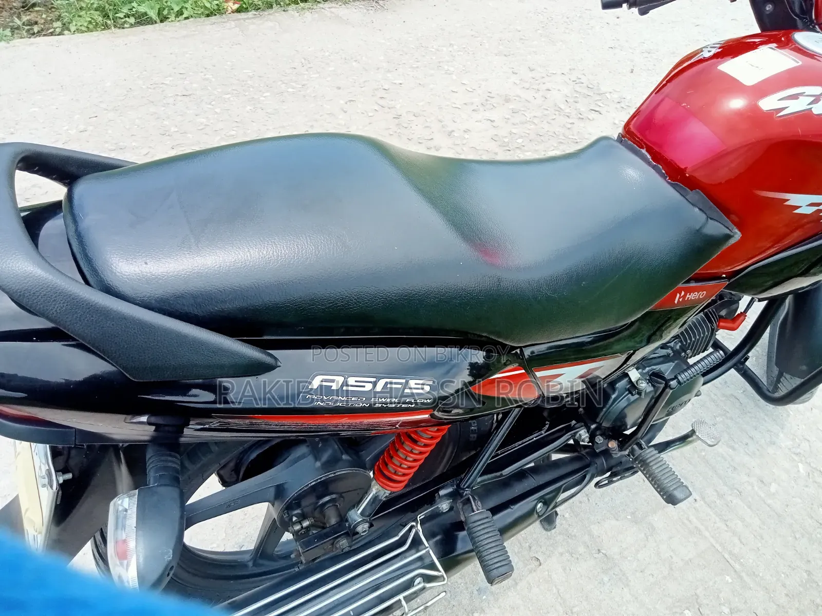 Hero Glamour BS4 2021 Red