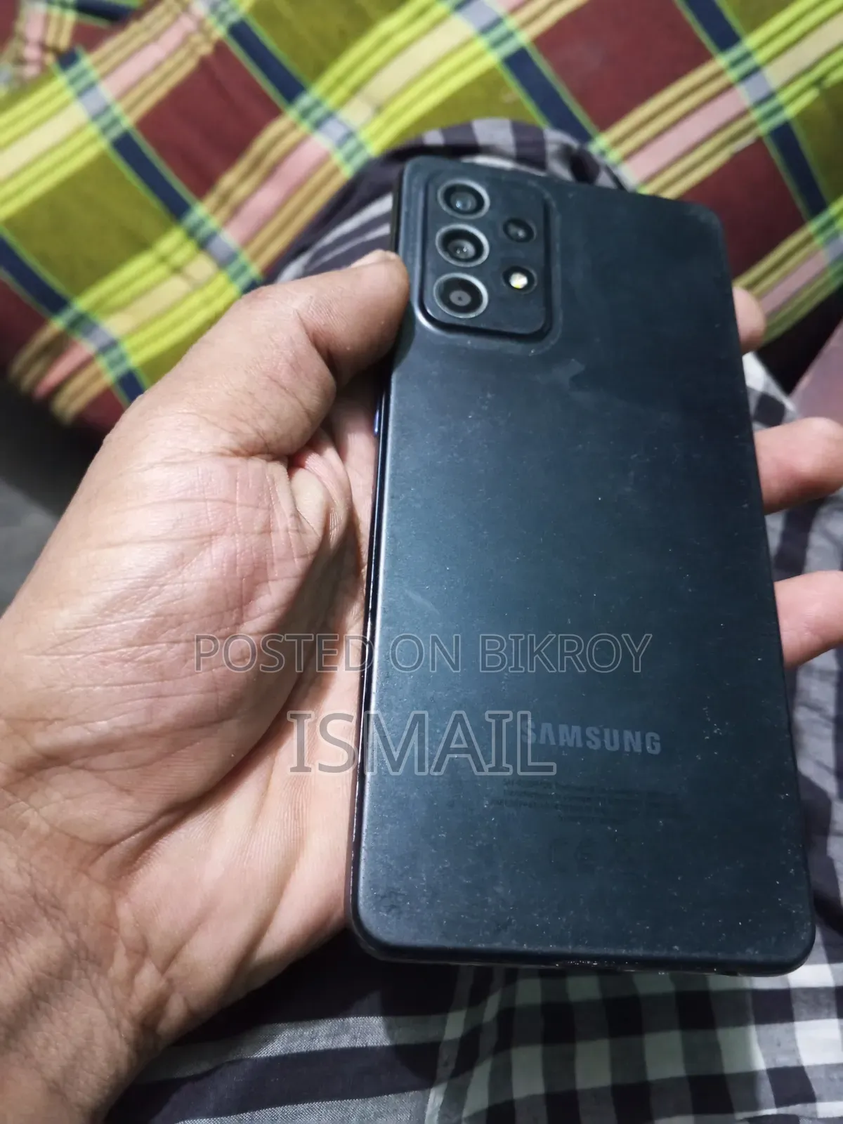 স্যামসাং গ্যালাক্সি এ৫২ ১২৮ জিবি কালো