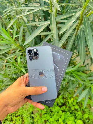 অ্যাপল আইফোন ১২ প্রো ম্যাক্স ১২৮ জিবি কালো