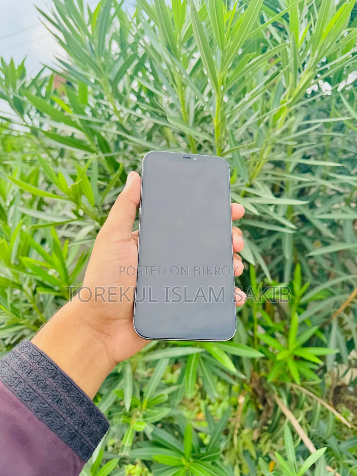 অ্যাপল আইফোন ১২ প্রো ম্যাক্স ১২৮ জিবি কালো