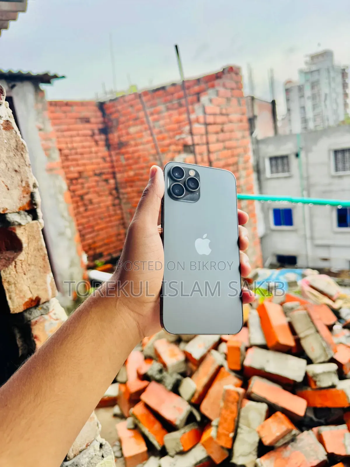 অ্যাপল আইফোন ১২ প্রো ম্যাক্স ১২৮ জিবি কালো
