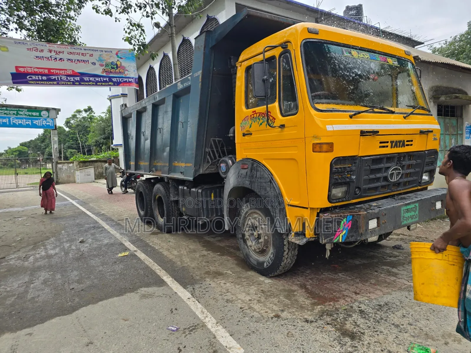 Tata 2518 model drum truck for sale
