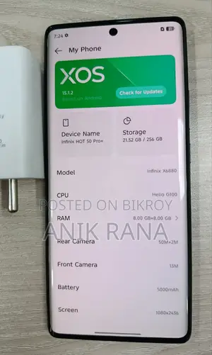 Infinix Hot 60 Pro+ 256 GB Blue
