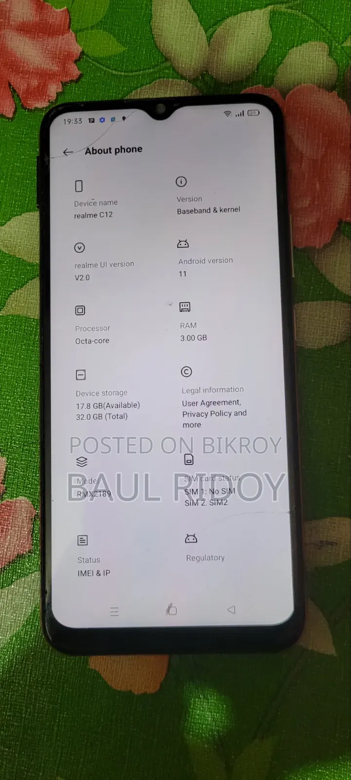 Realme C12 32 GB Red