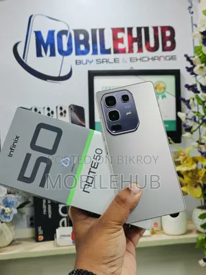 New Infinix Note 50 4G 256 GB Silver