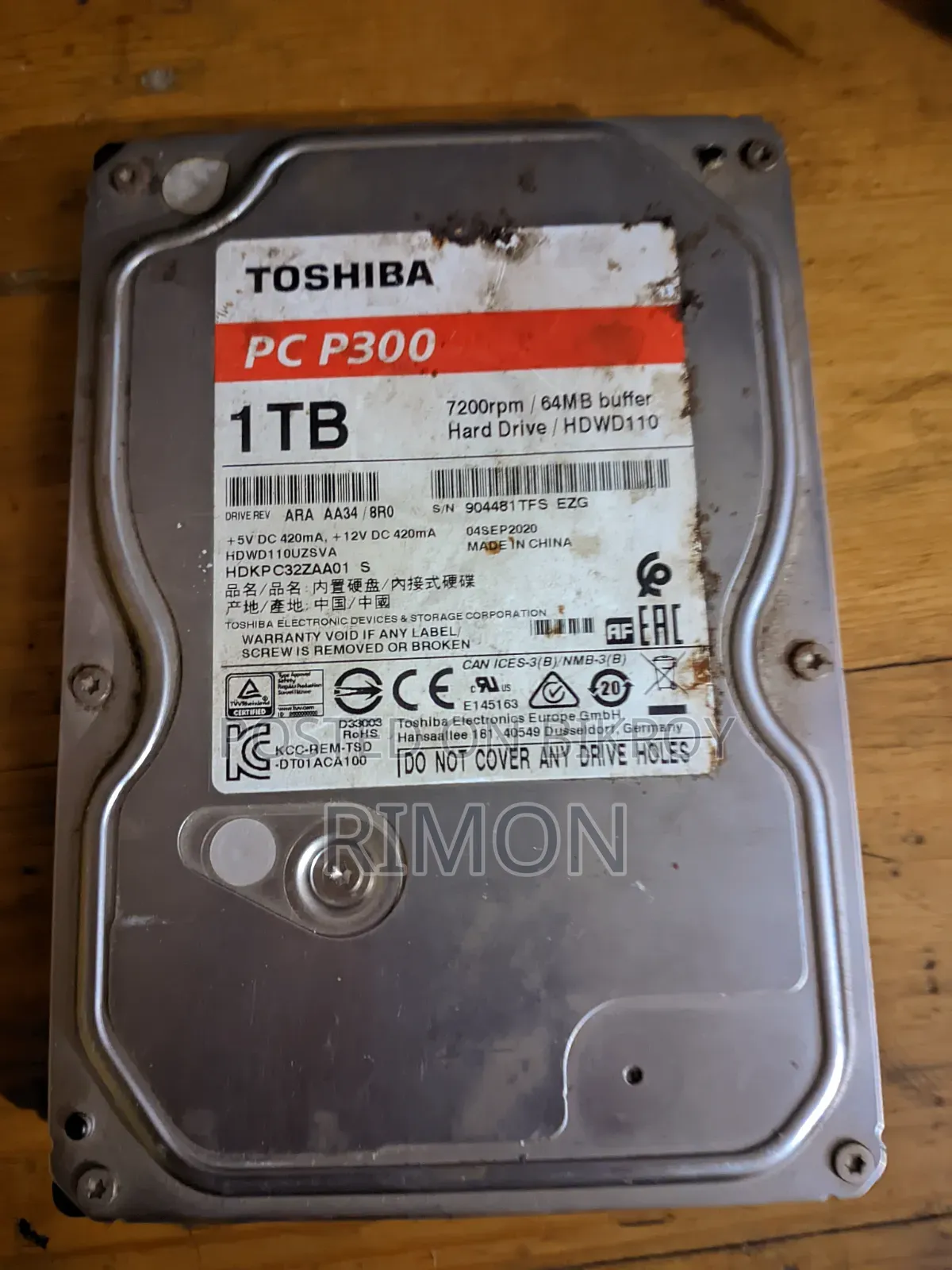 Toshiba 1tb Harddisk