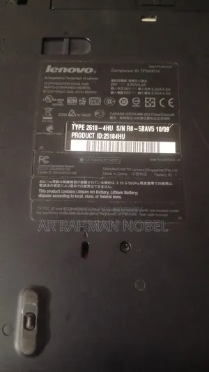 Laptop Lenovo ThinkPad T410 4GB Intel Core I5 HDD 320GB