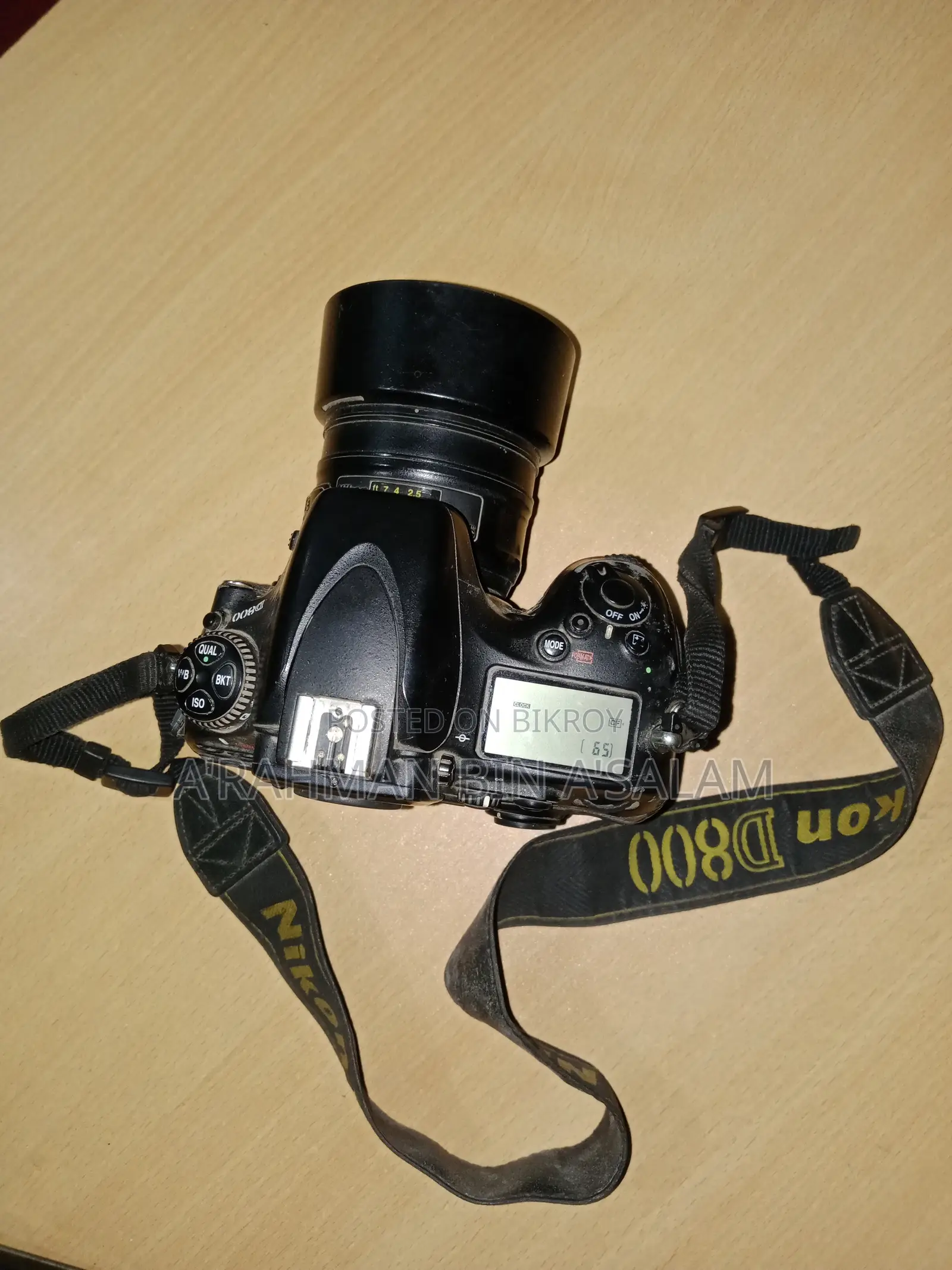 Nikon D800 36.3 MP CMOS FX-Format Digital Camera With 50mm 1.8G Lens