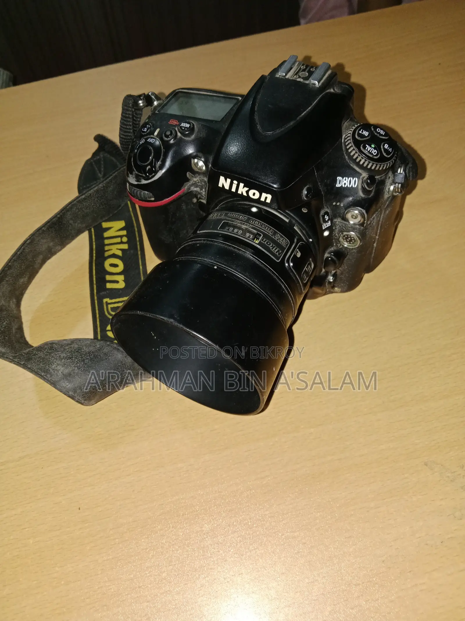Nikon D800 36.3 MP CMOS FX-Format Digital Camera With 50mm 1.8G Lens