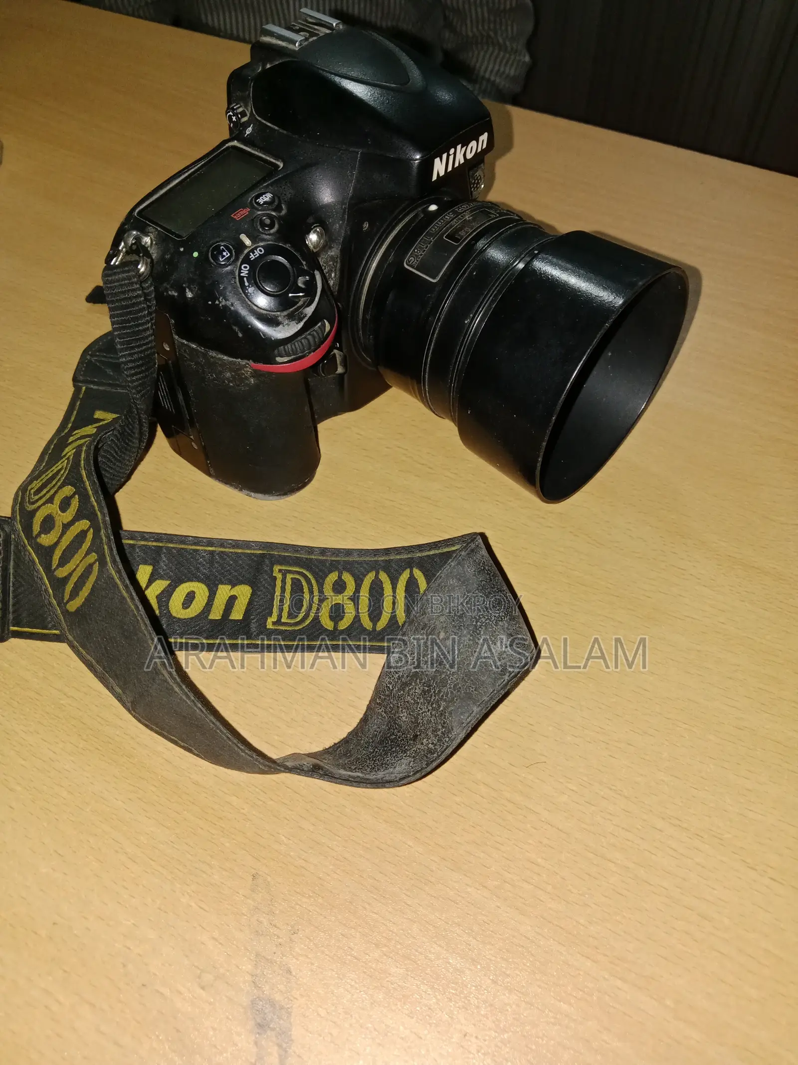 Nikon D800 36.3 MP CMOS FX-Format Digital Camera With 50mm 1.8G Lens