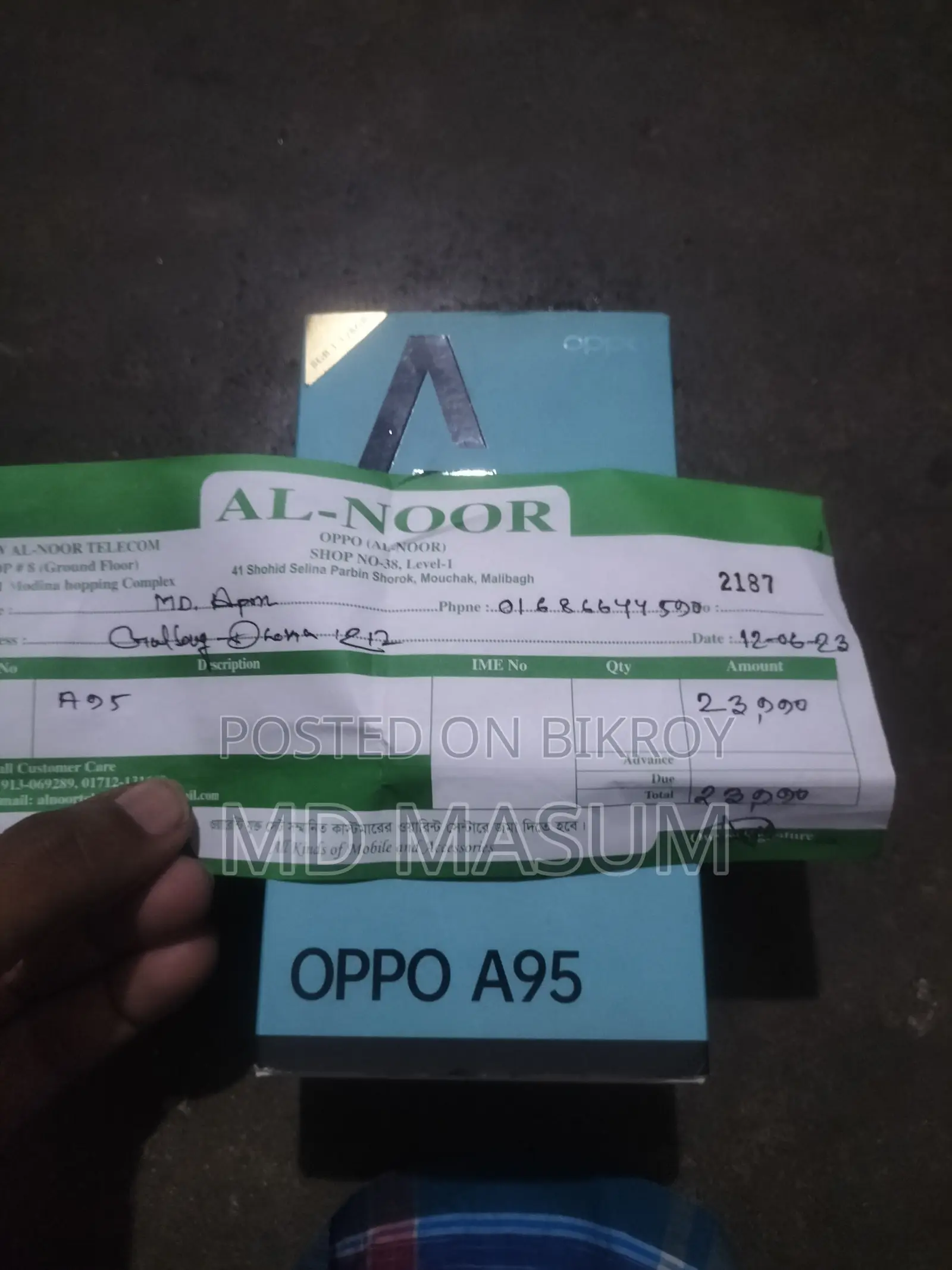Oppo A95 128 GB Black