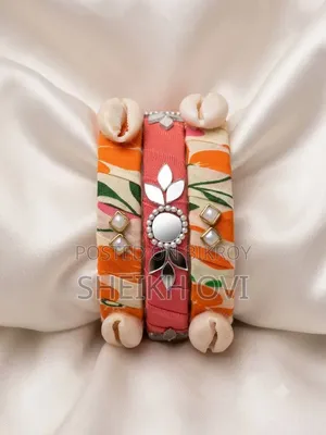 Handmade Silk Bangles with Love