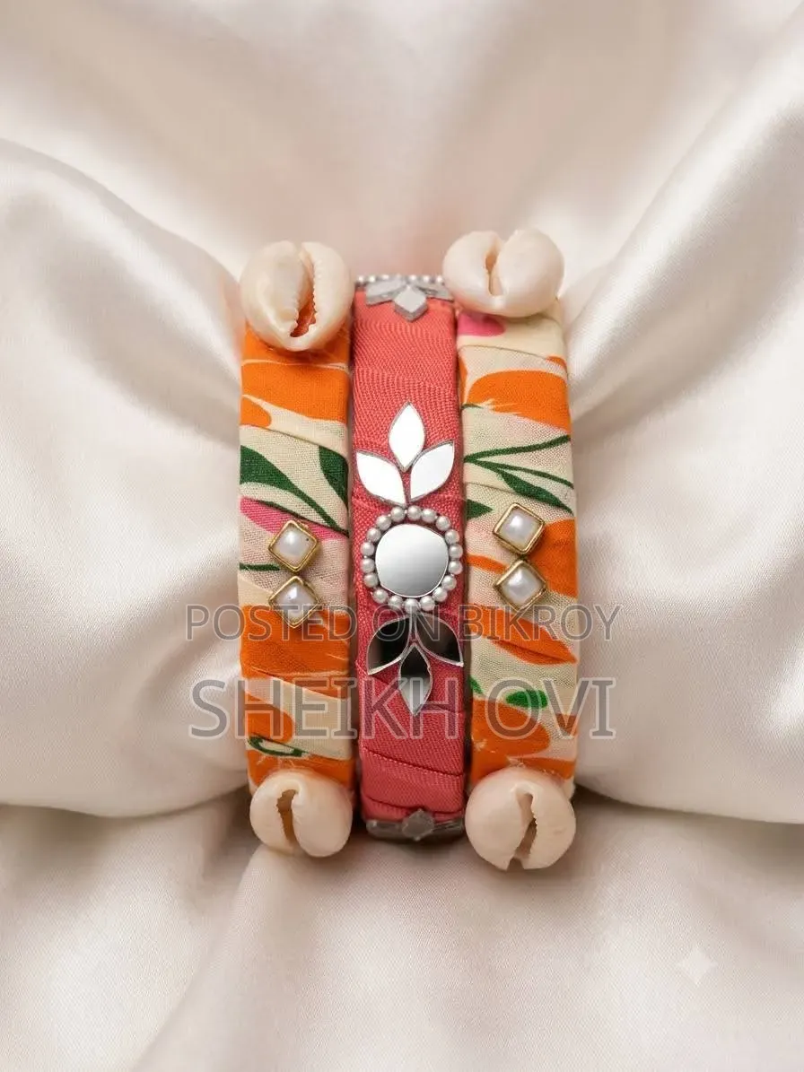 Handmade Silk Bangles with Love