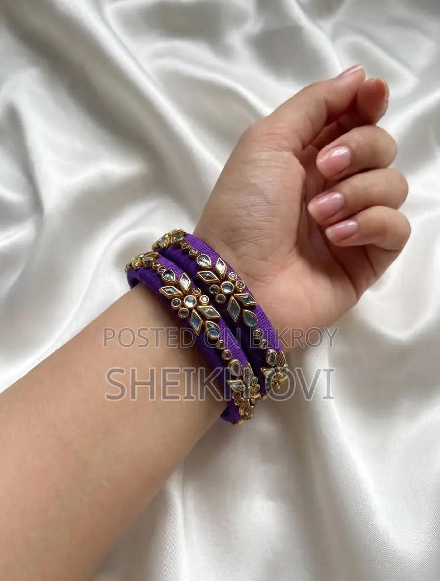 Handmade Silk Bangles with Love