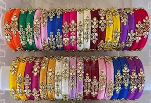 Handmade Silk Bangles with Love