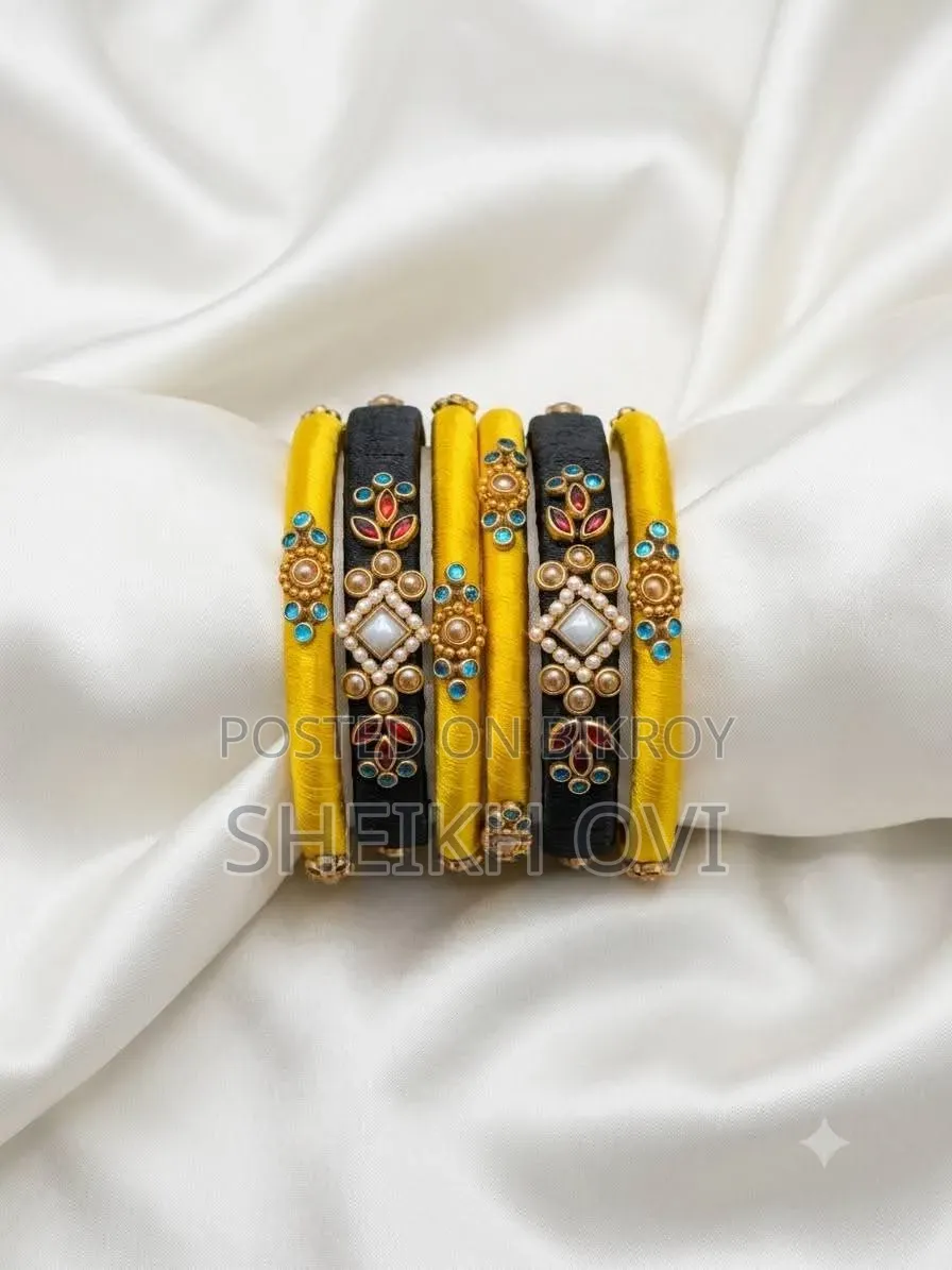 Handmade Silk Bangles with Love