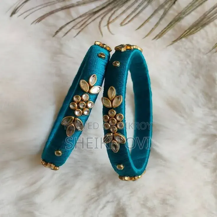 Handmade Silk Bangles with Love