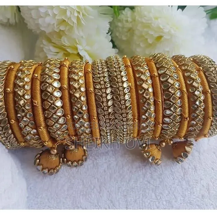 Handmade Silk Bangles with Love