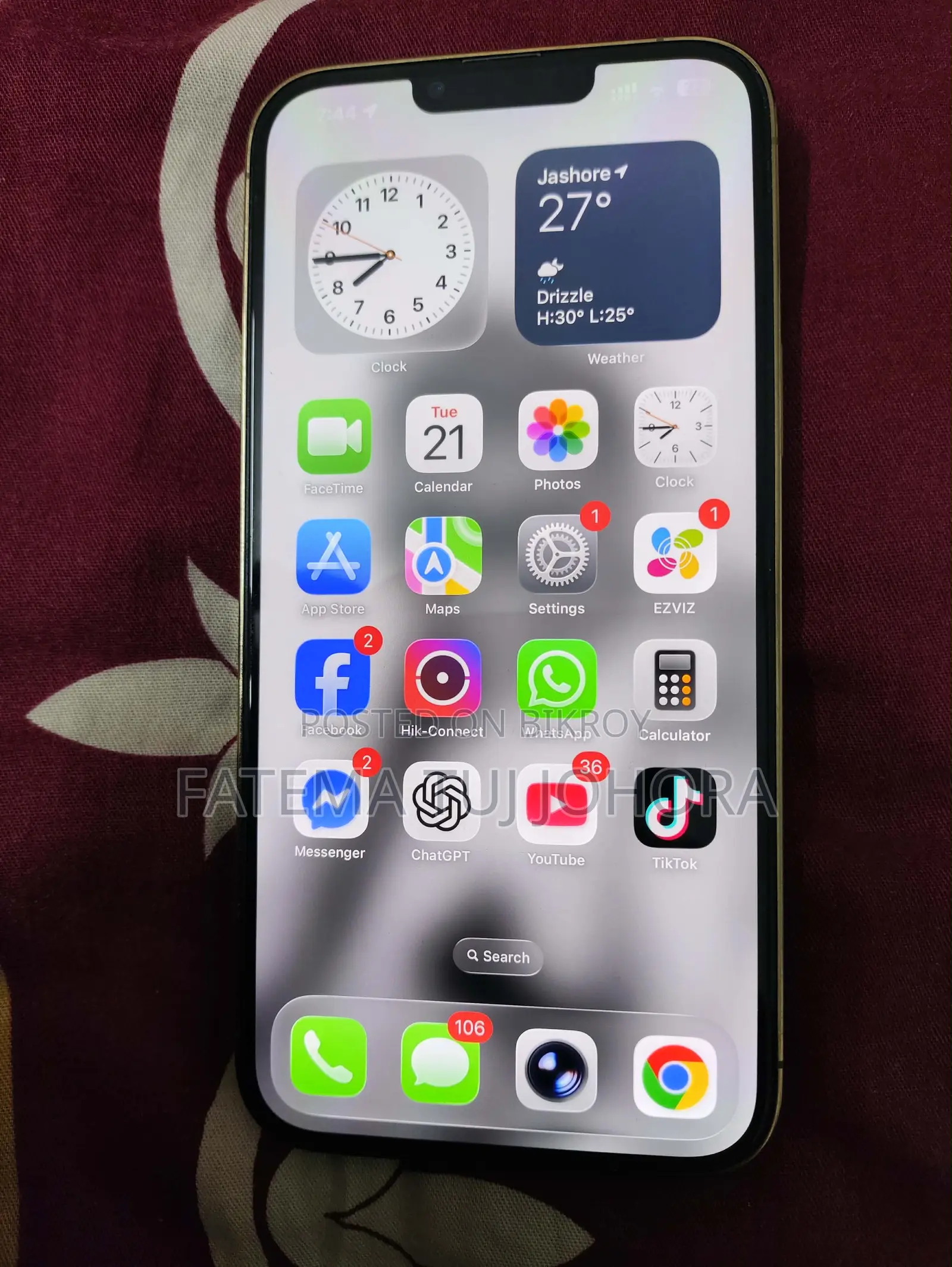 Apple iPhone 13 Pro Max 256 GB Gold