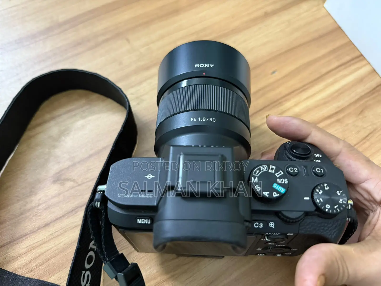 Sony Alpha A7 II Body + Sony FE 50mm F1.8 Lens