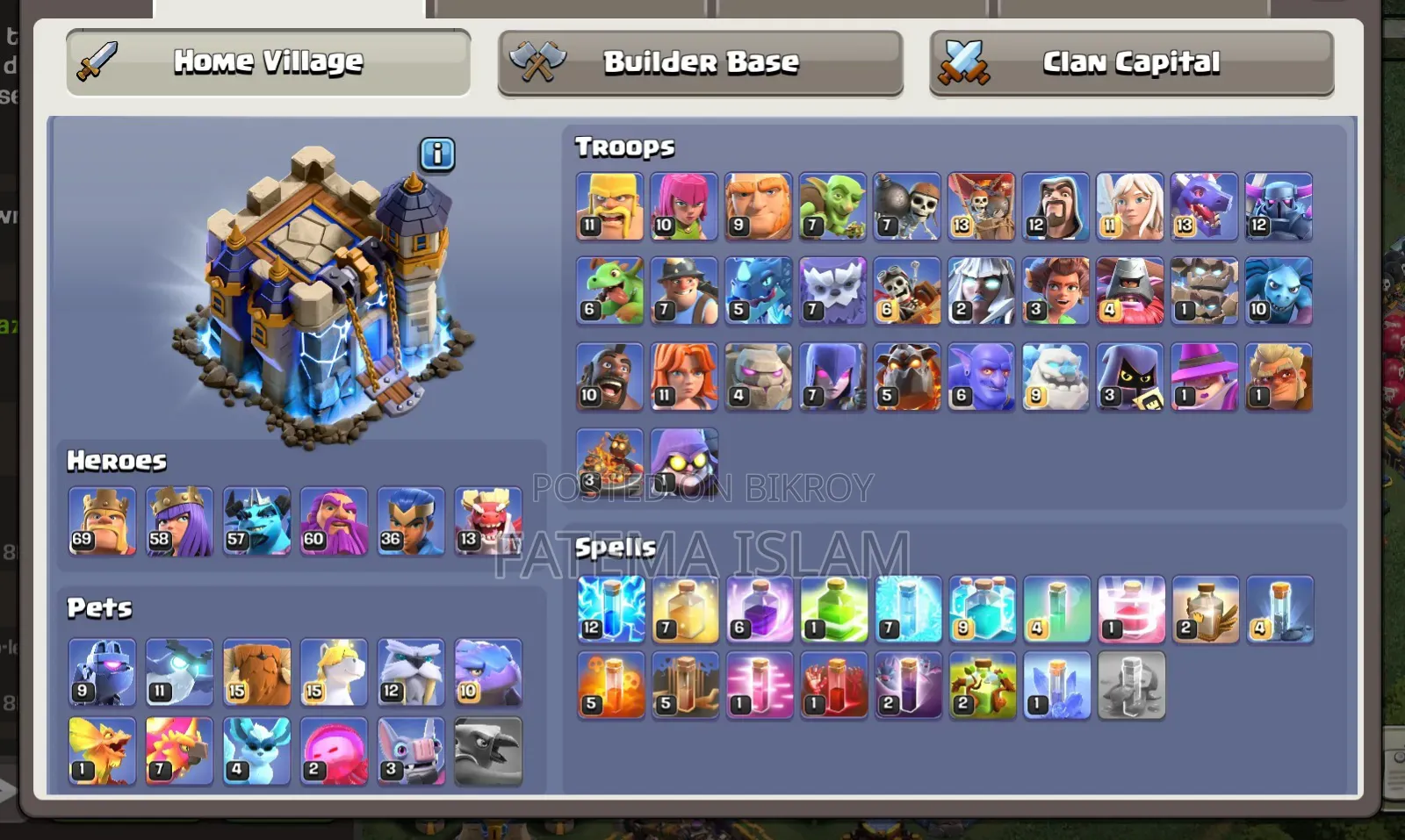 Coc Id for Sell
