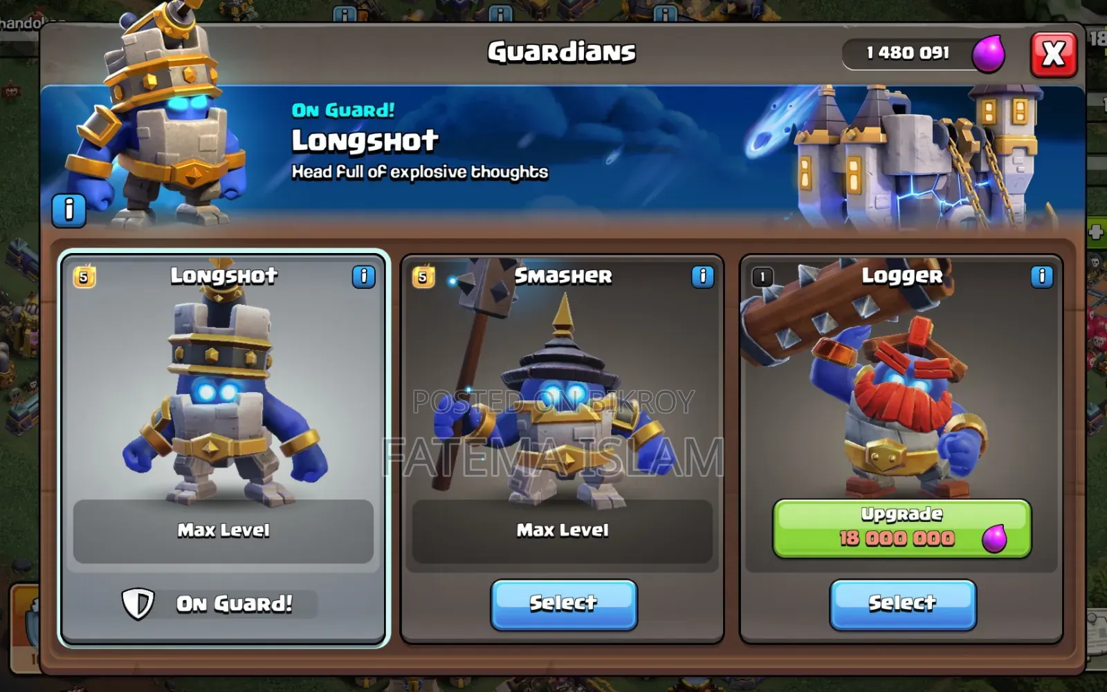 Coc Id for Sell