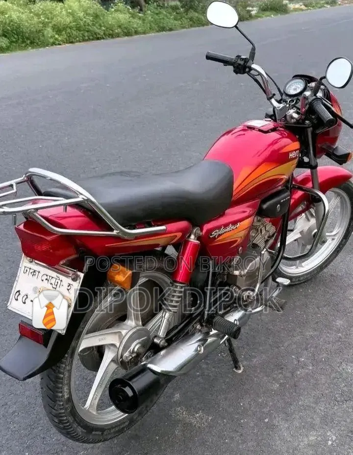 Hero Splendor Plus 2018 Red