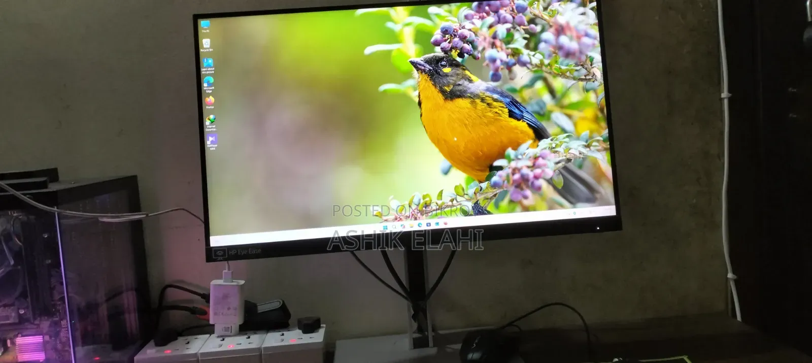 HP E24Q QHD 24" Monitor With Tx200 TV Card