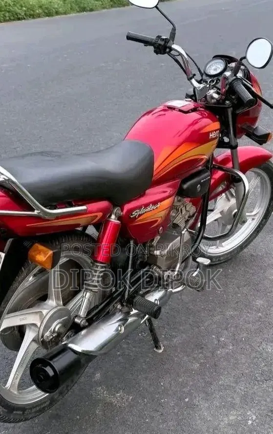 Hero Splendor Plus 2018 Red
