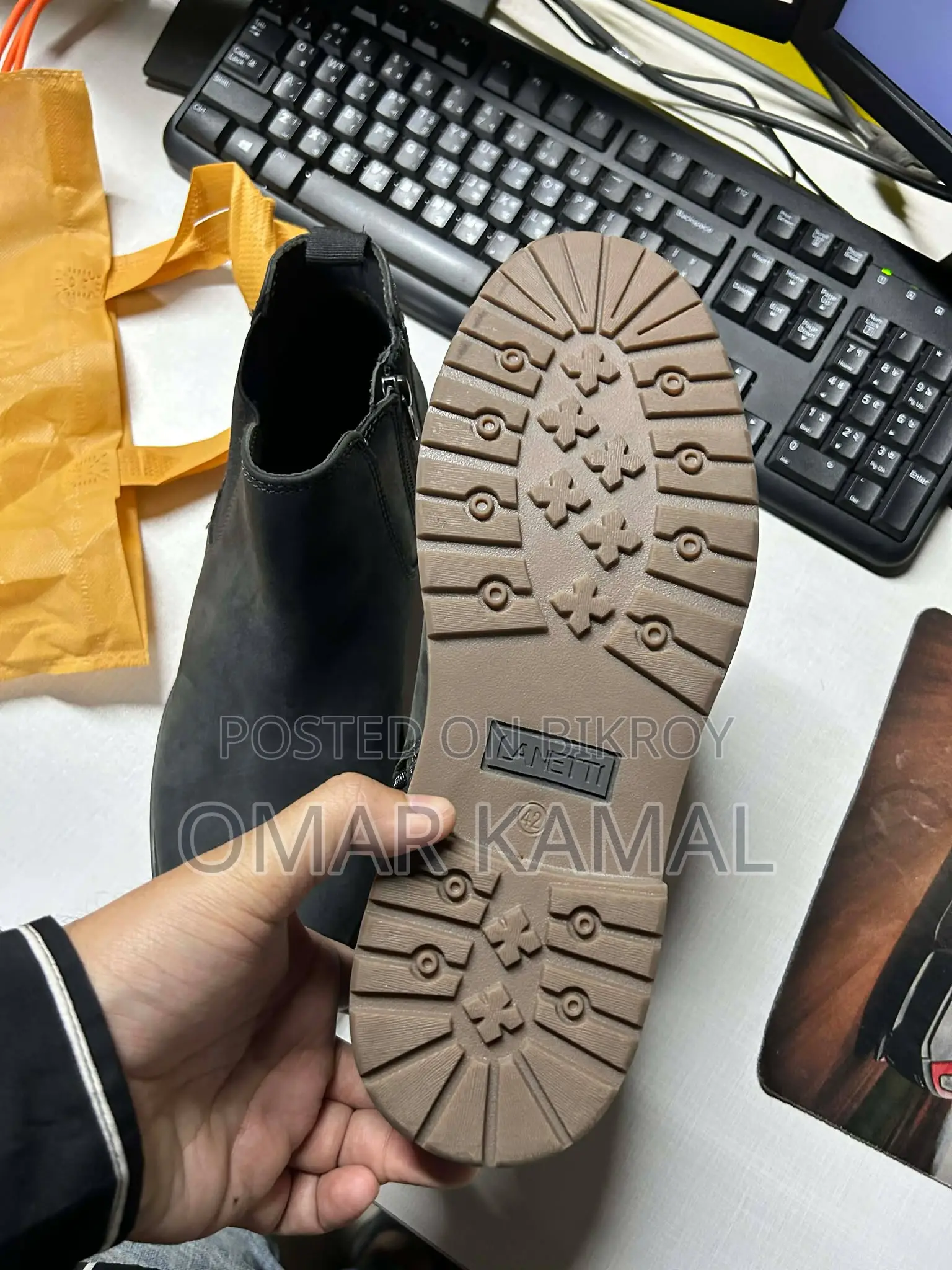 100% Genuine Leather Chelsea Boots | Like New | Only 2-3 Times Worn