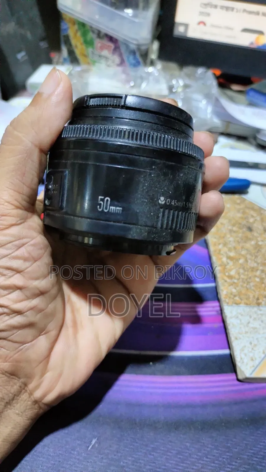 ক্যানন ডিএসএলআর ক্যামেরা লেন্স