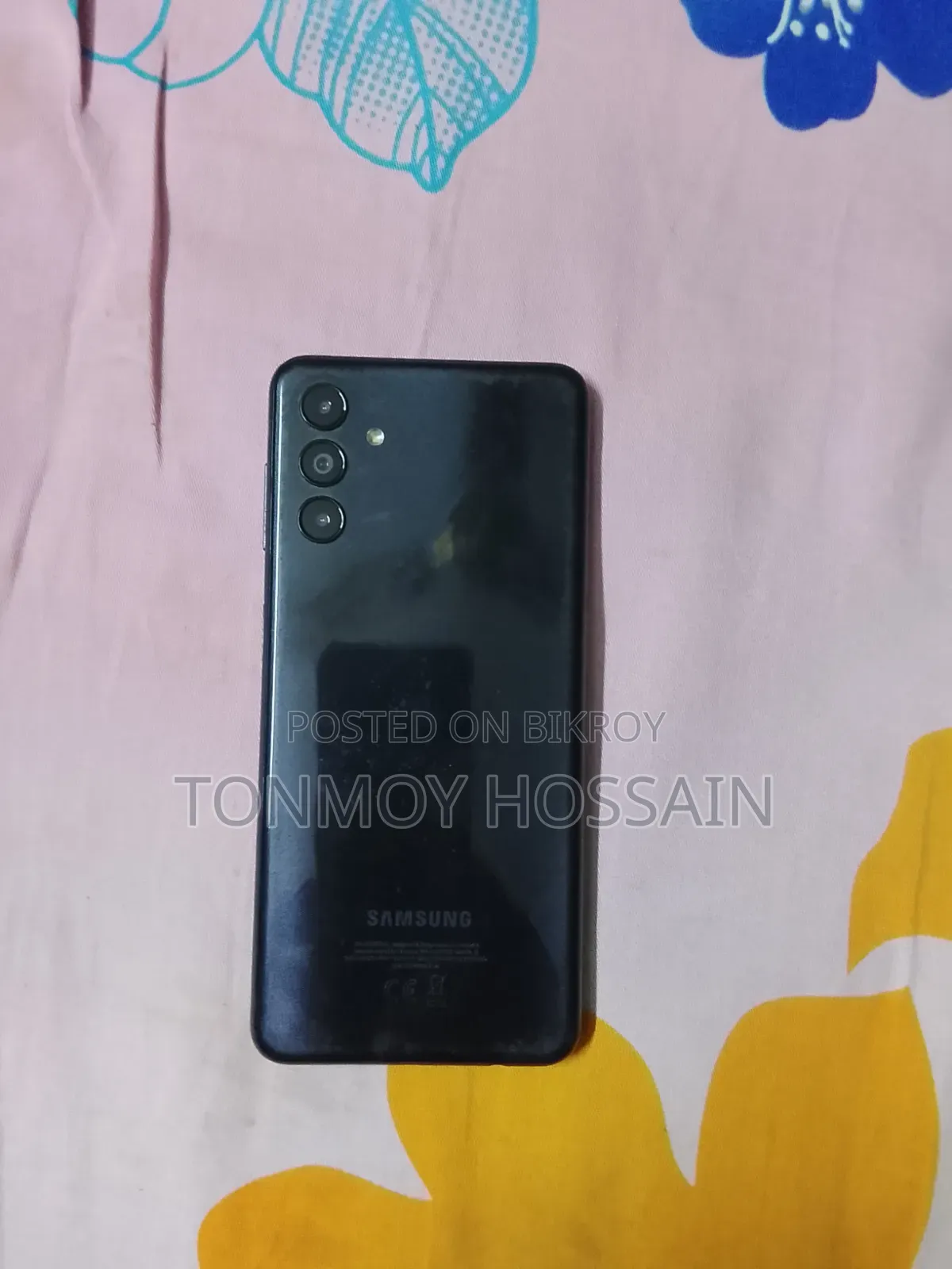 স্যামসাং গ্যালাক্সি এ০৪এস ১২৮ জিবি কালো