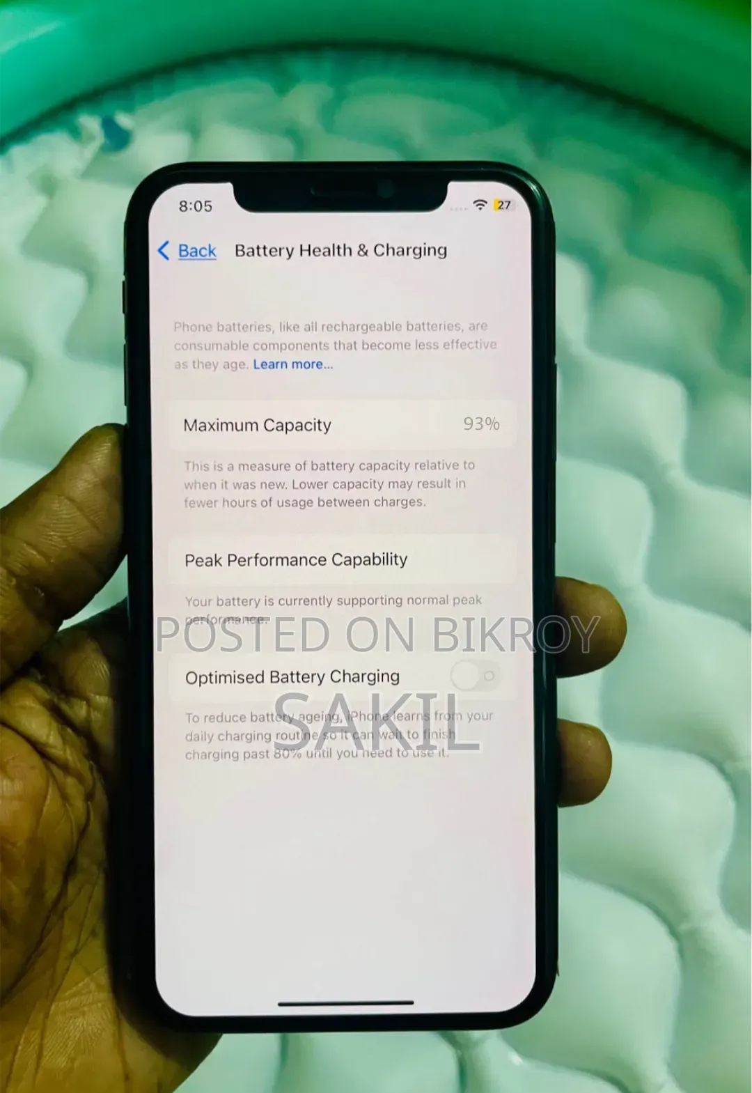 Apple iPhone X 256 GB Black