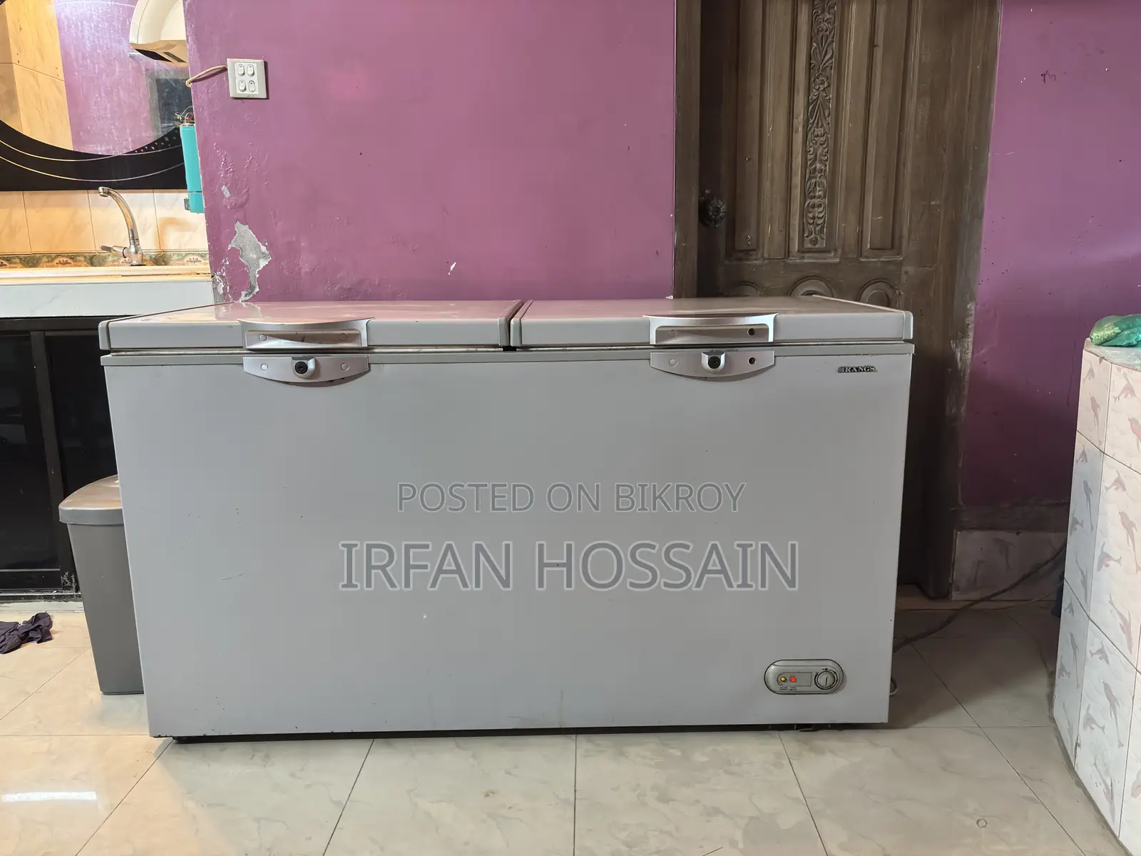 Rangs RCF-1412CG 423 Liter Double Door Freezer