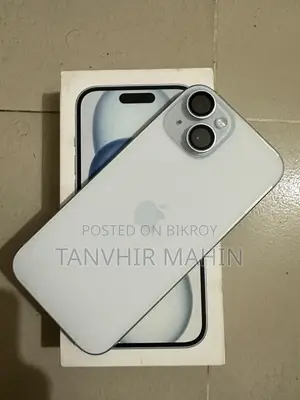 নতুন অ্যাপল আইফোন ১৫ ২৫৬ জিবি হোয়াইট