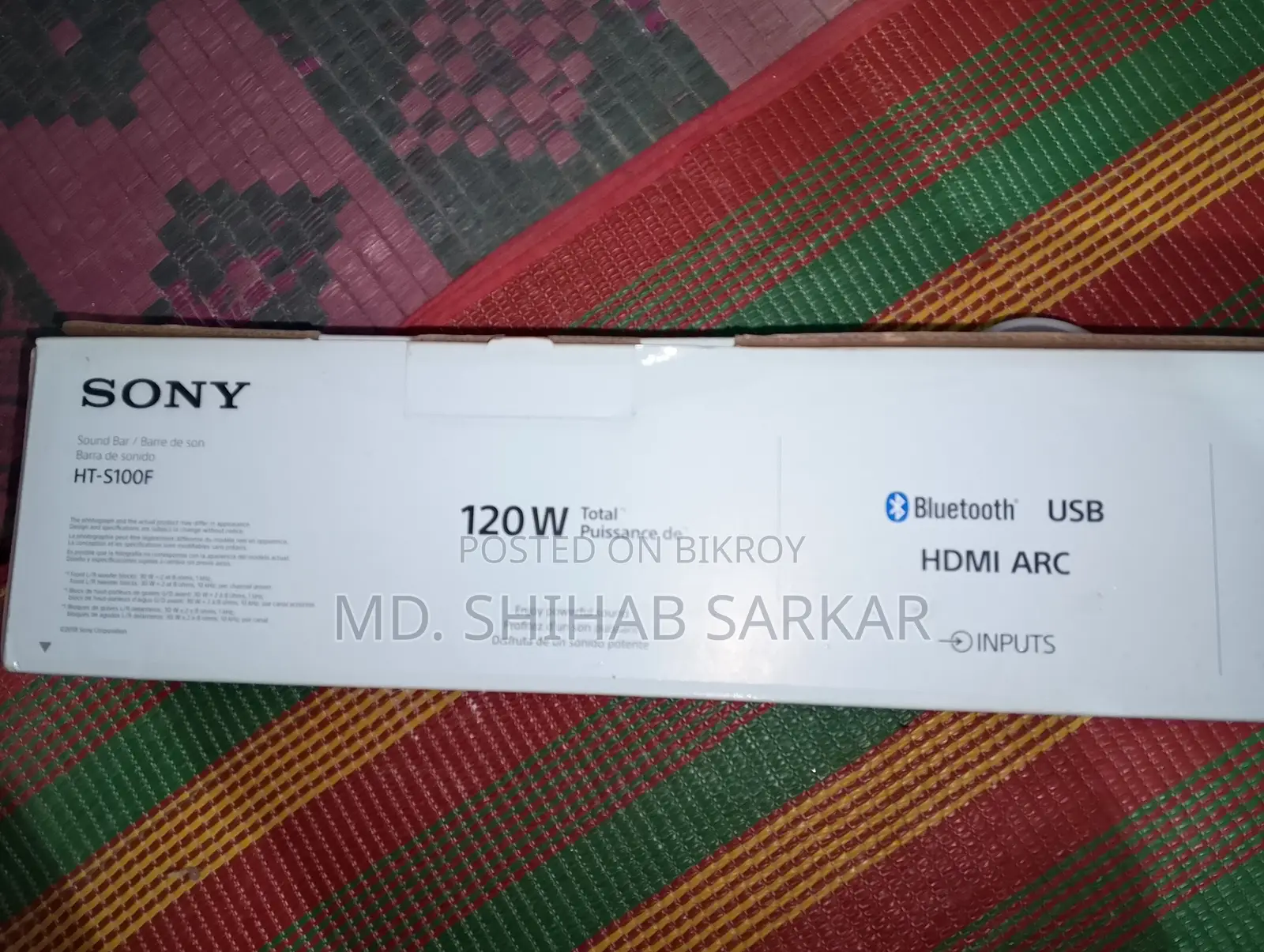 সনি এইচটি-এস১০০এফ সাউন্ড বার