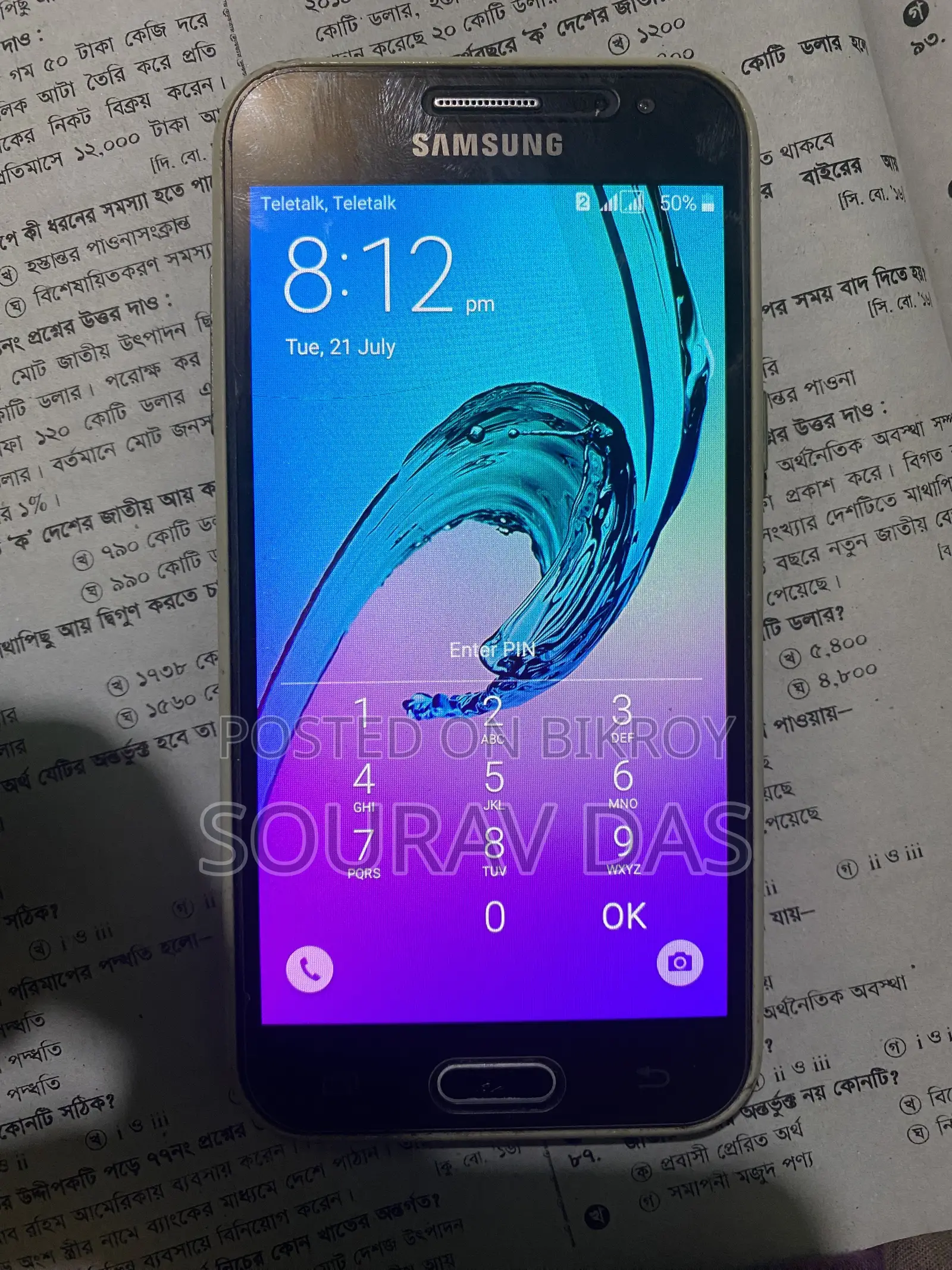 Samsung Galaxy J2 8 GB Black