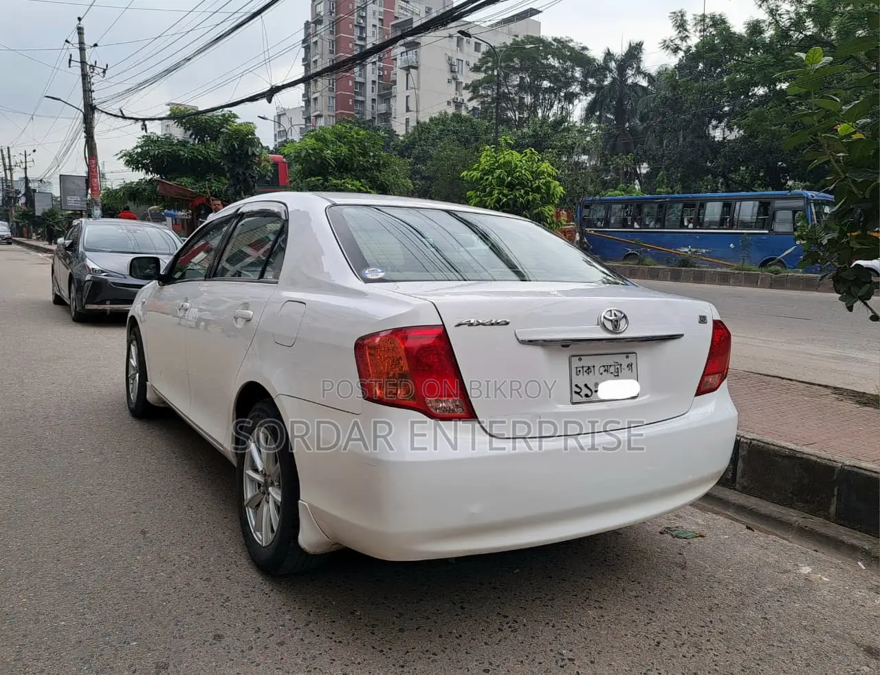 Toyota Axio 2007 White