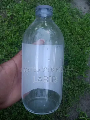 Glass Water Bottle