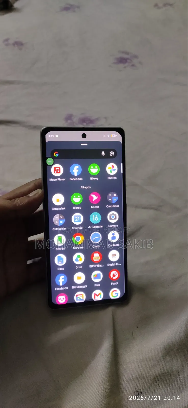 Google Pixel 7 128 GB White